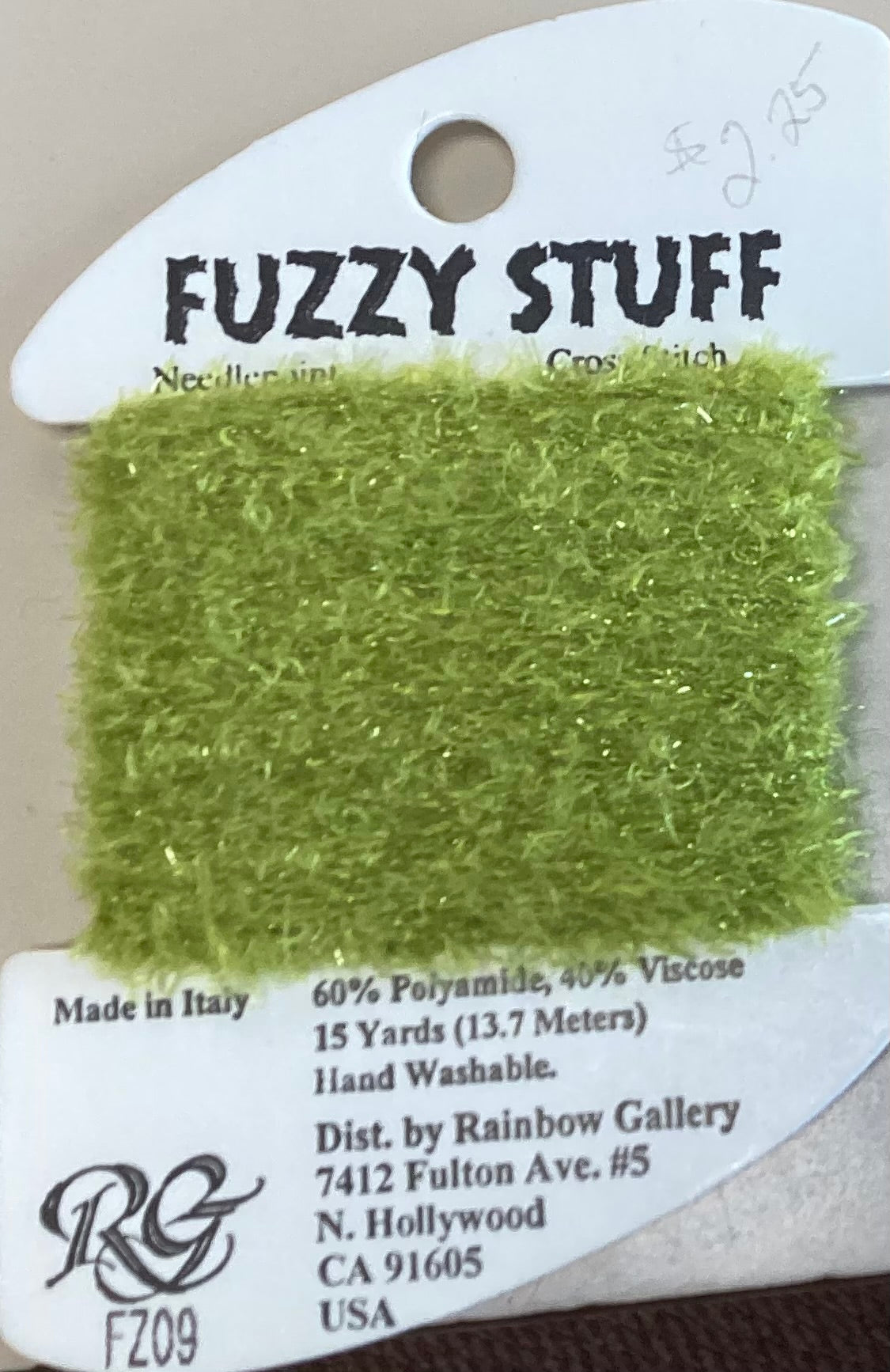 Rainbow Gallery: Fuzzy Stuff