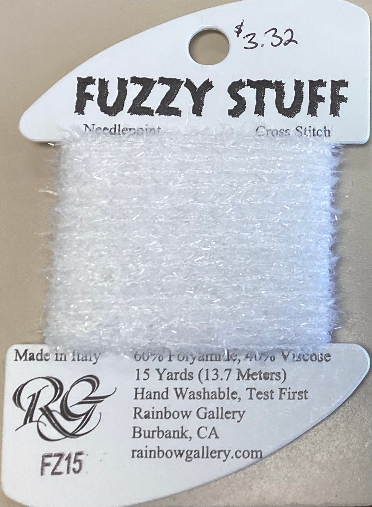 Rainbow Gallery: Fuzzy Stuff
