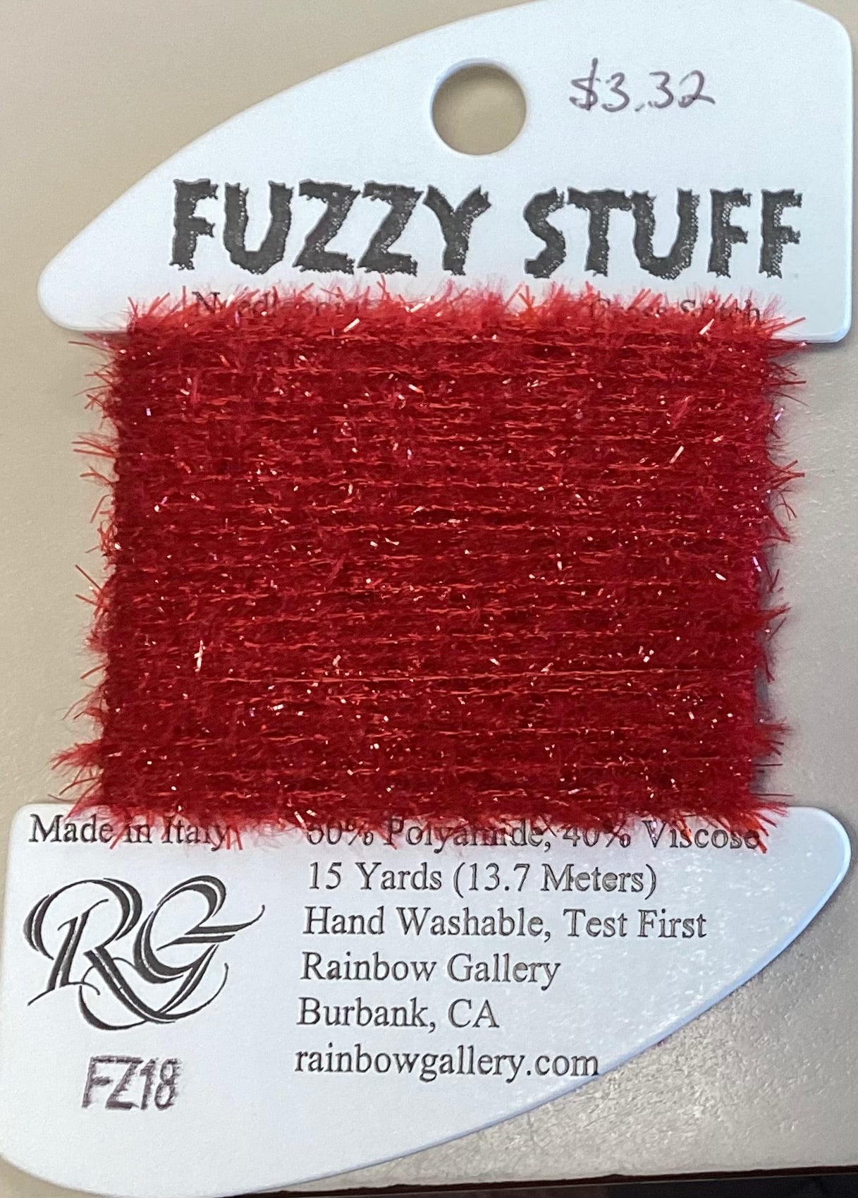 Rainbow Gallery: Fuzzy Stuff