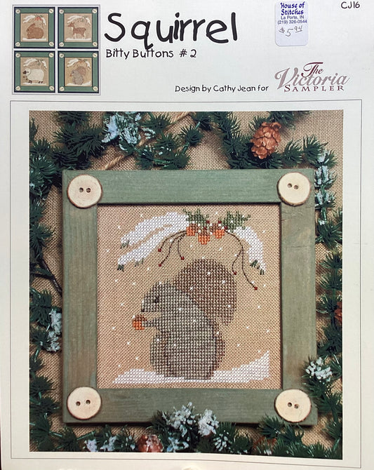 Squirrel by The Victoria Sampler