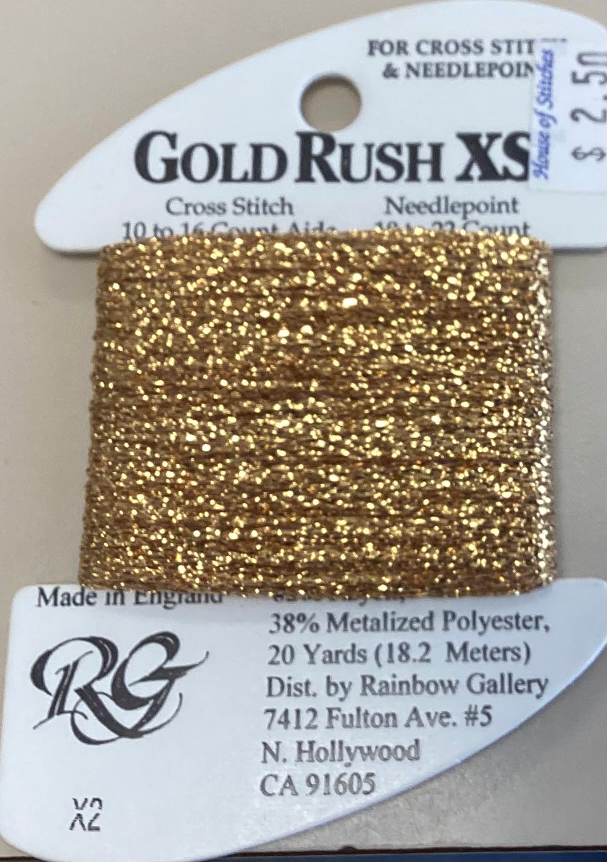 Rainbow Gallery: Gold Rush XS
