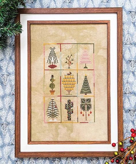 Tree Medley by Shaded Stitchery