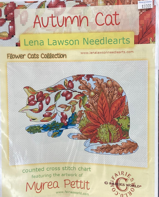 Autumn Cat by Lena Lawson NeedleArts