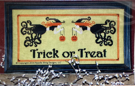 Trick or Treat by Needle Bling Designs