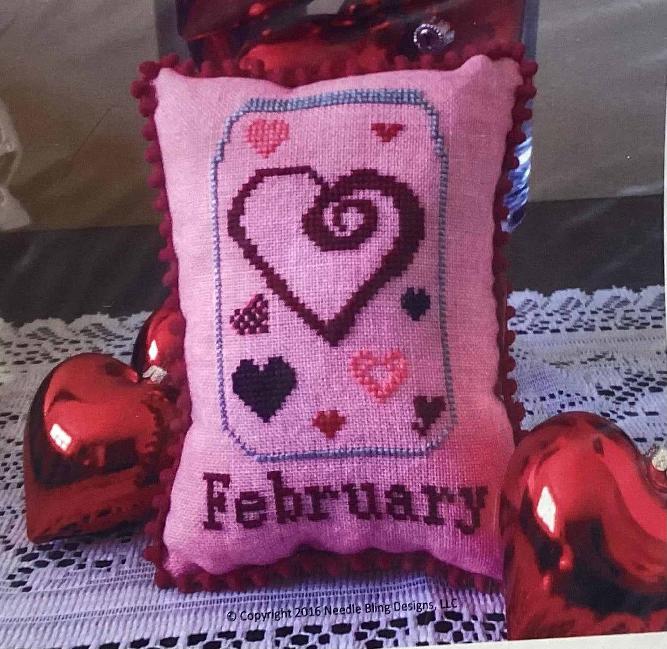 What’s in Your Jar- February by Needle Bling Designs