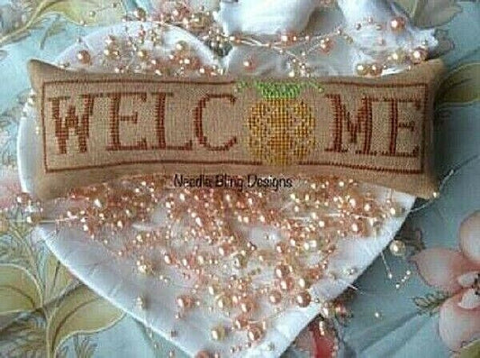 Wee Welcome’s Pineapple Welcome by Needle Bling Designs