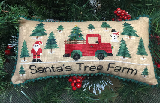 Santa’s Tree Farm by Needle Bling Designs