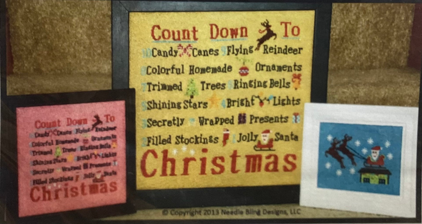 Count Down to Christmas by Needle Bling Designs