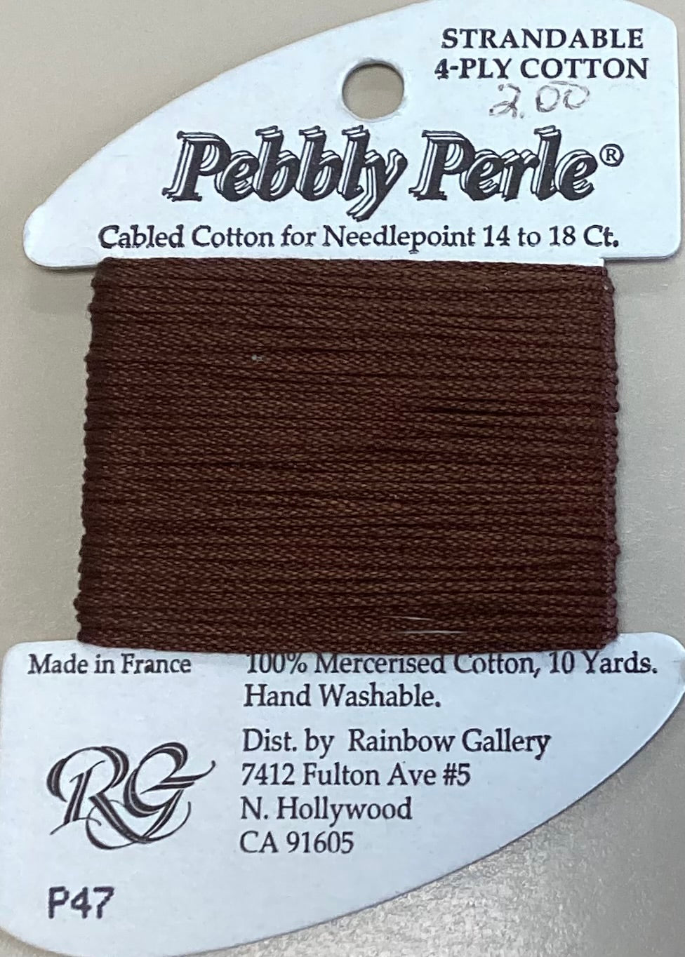 Rainbow Gallery: Pebbly Perle