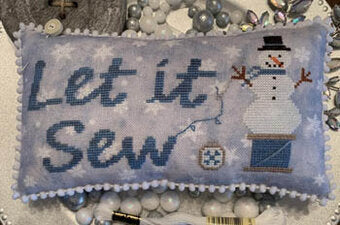 Let it Snow by Needle Bling Designs