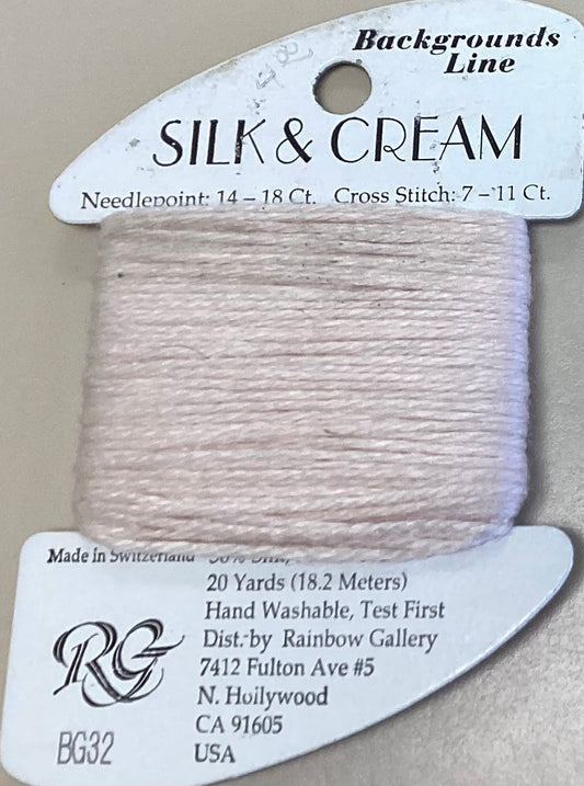 Rainbow Gallery: Silk & Cream