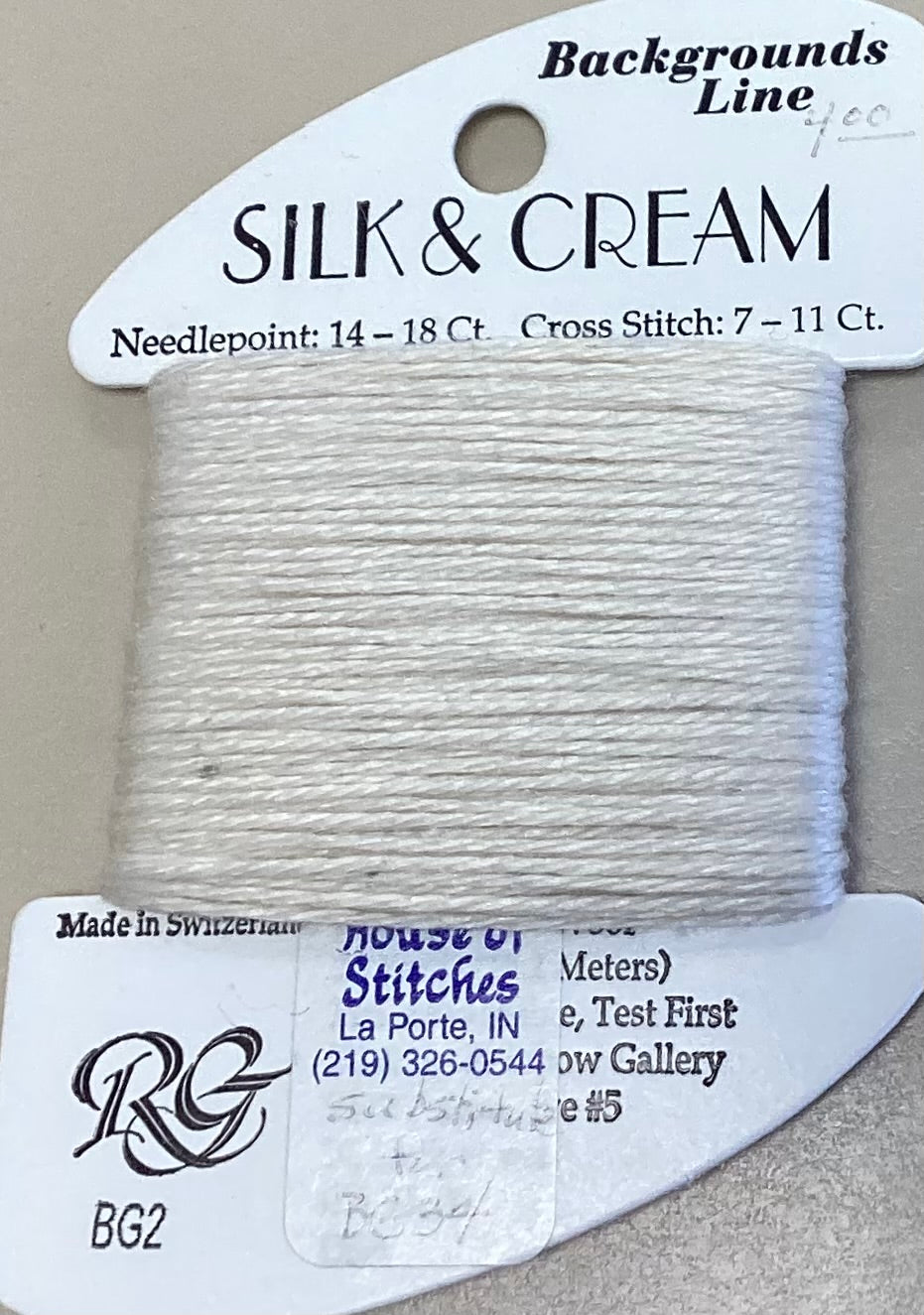 Rainbow Gallery: Silk & Cream