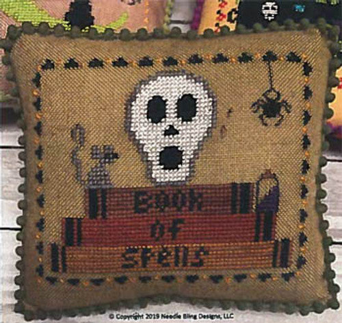 Halloween Mini Series: Book of Spells by Needle Bling Designs