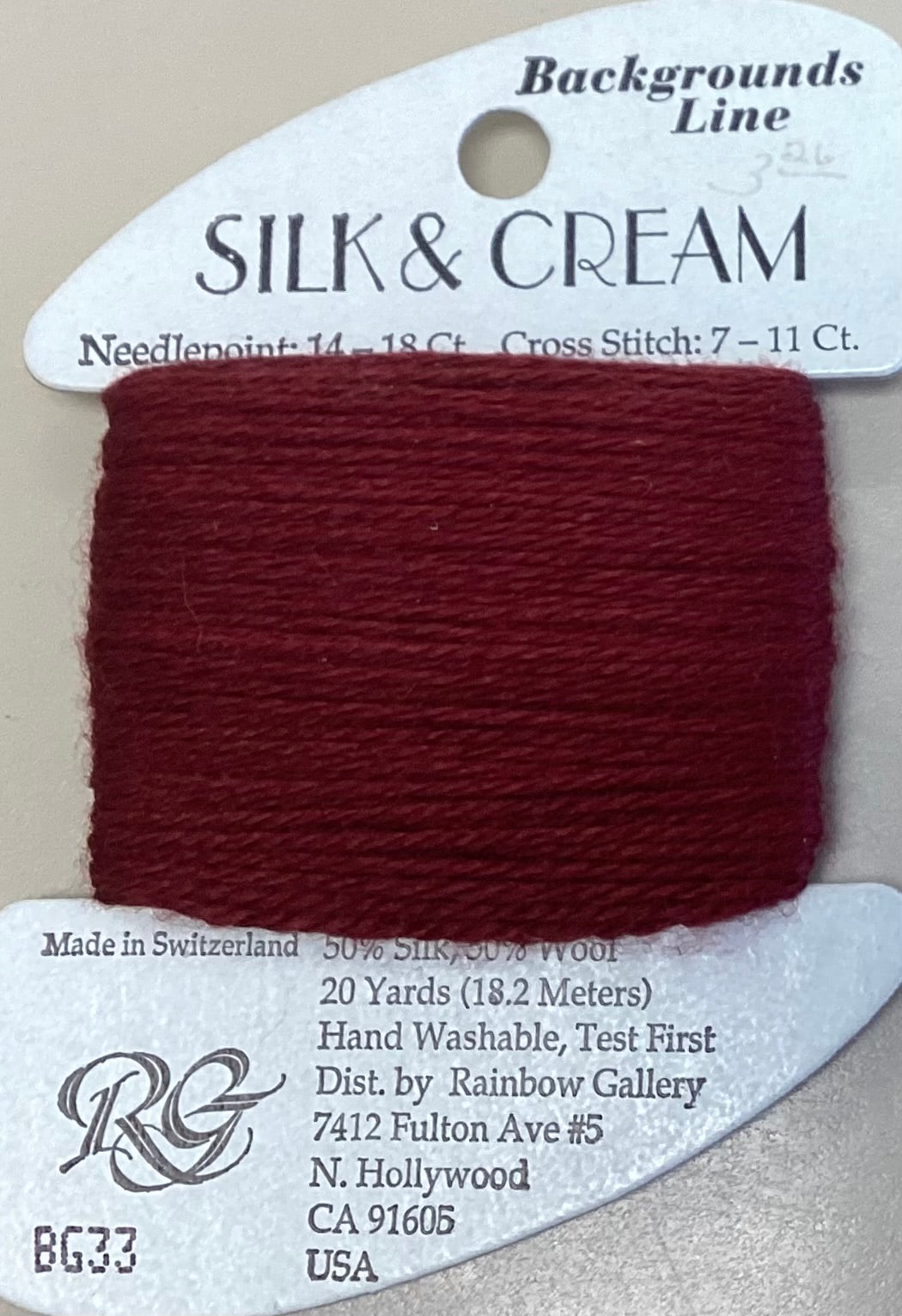 Rainbow Gallery: Silk & Cream