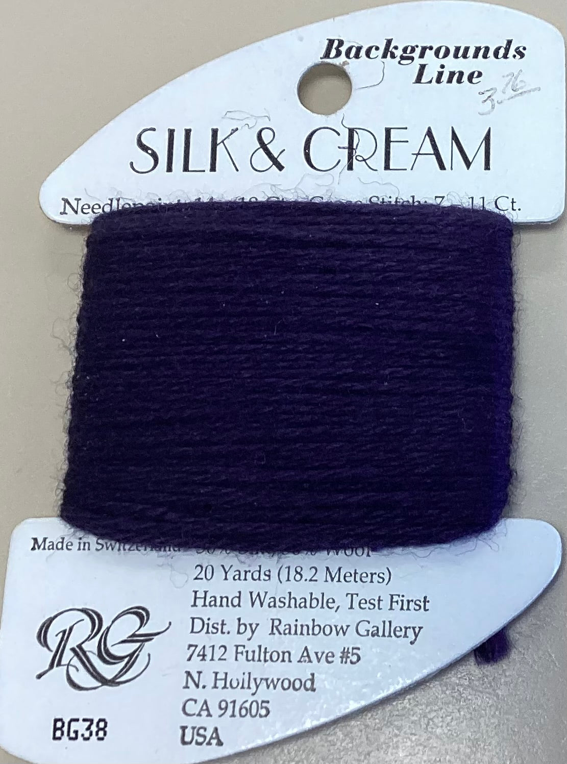 Rainbow Gallery: Silk & Cream