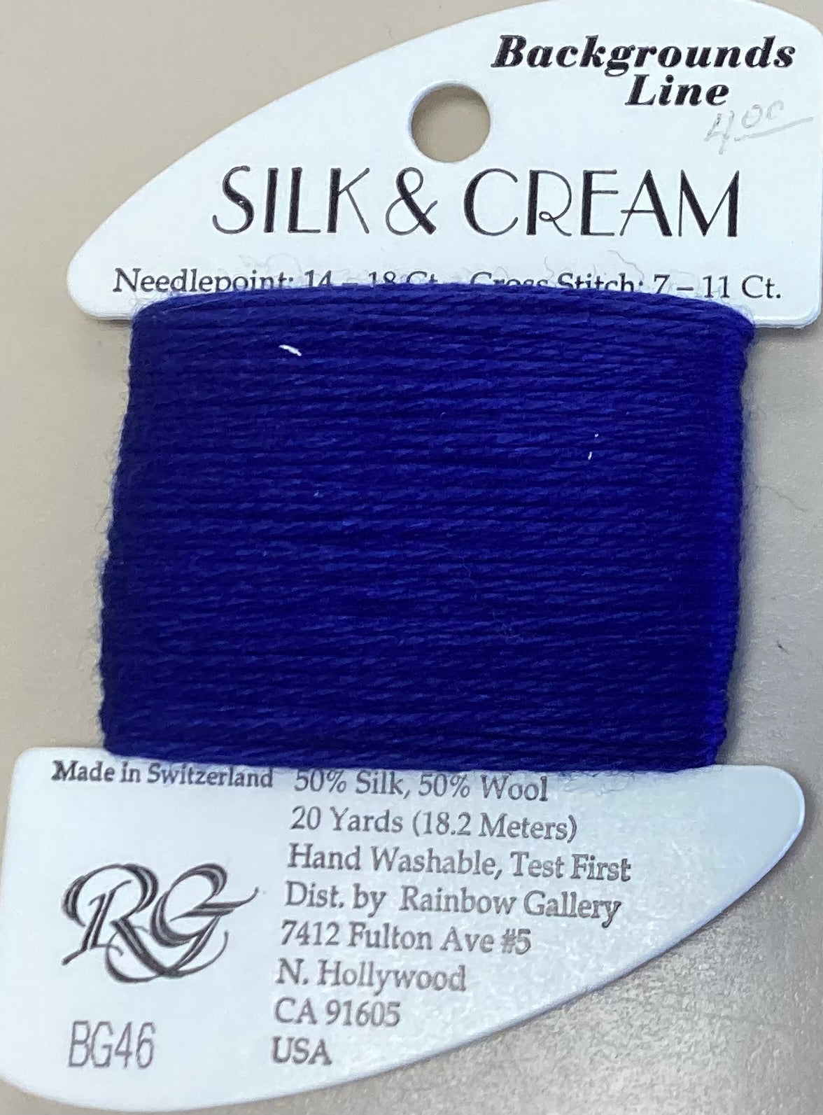 Rainbow Gallery: Silk & Cream
