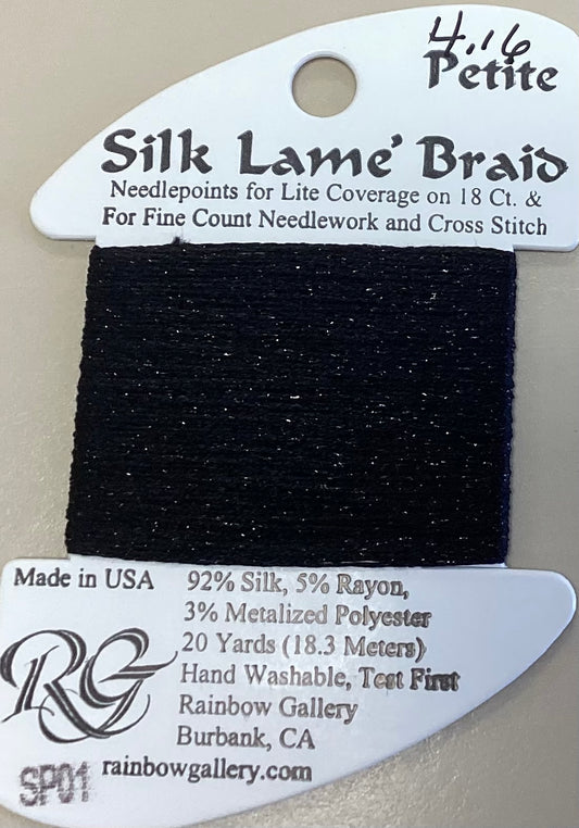 Rainbow Gallery: Petite Silk Lame’ Braid