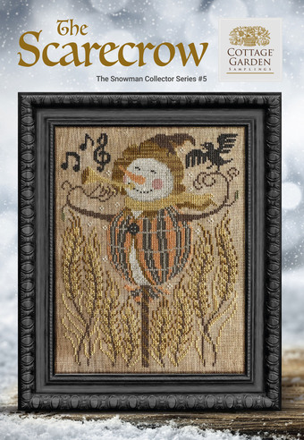 The Snowman Collector Series #5: The Scarecrow by Cottage Garden Samplings