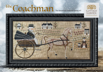 The Snowman Collector Series #7: The Coachman by Cottage Garden Samplings