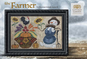 The Snowman Collector Series #8: The Farmer by Cottage Garden Samplings