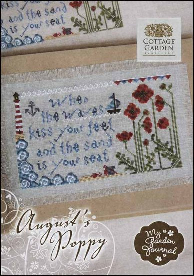 My Garden Journal: August’s Poppy by Cottage Garden Samplins