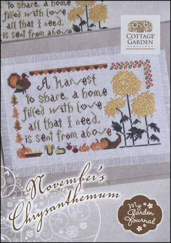 My Garden Journal: November Chrysanthemum by Cottage Garden Samplings