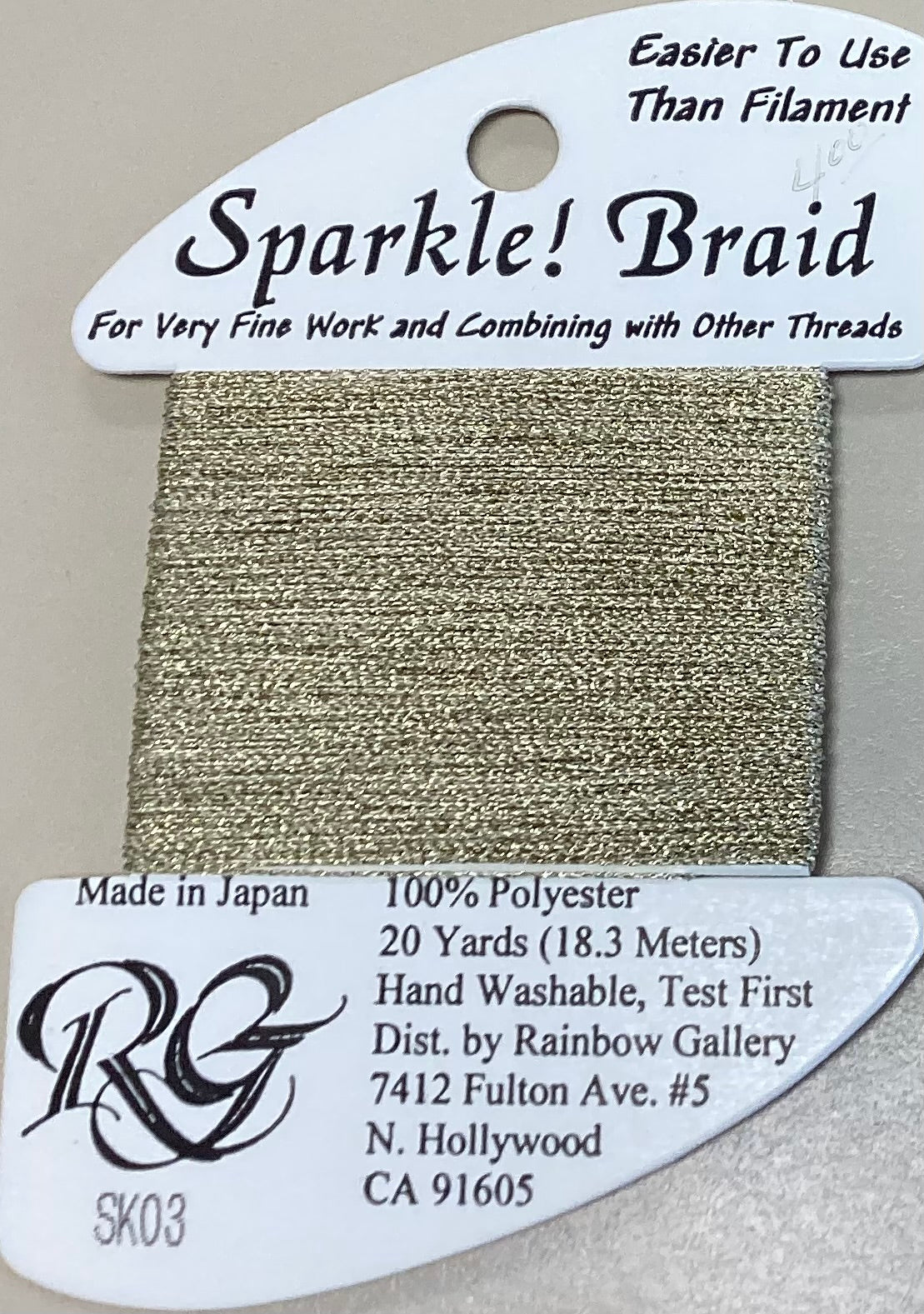 Rainbow Gallery: Sparkle! Braid