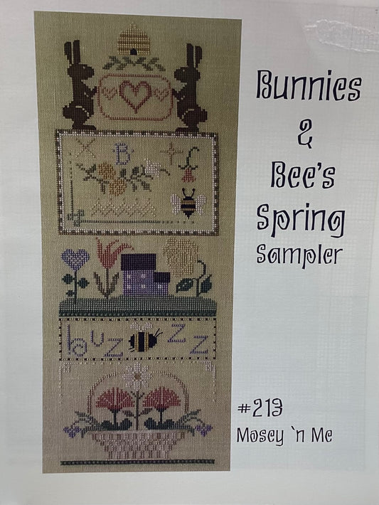 Bunnies & Bee’s Spring Sampler by Mosey ‘n Me