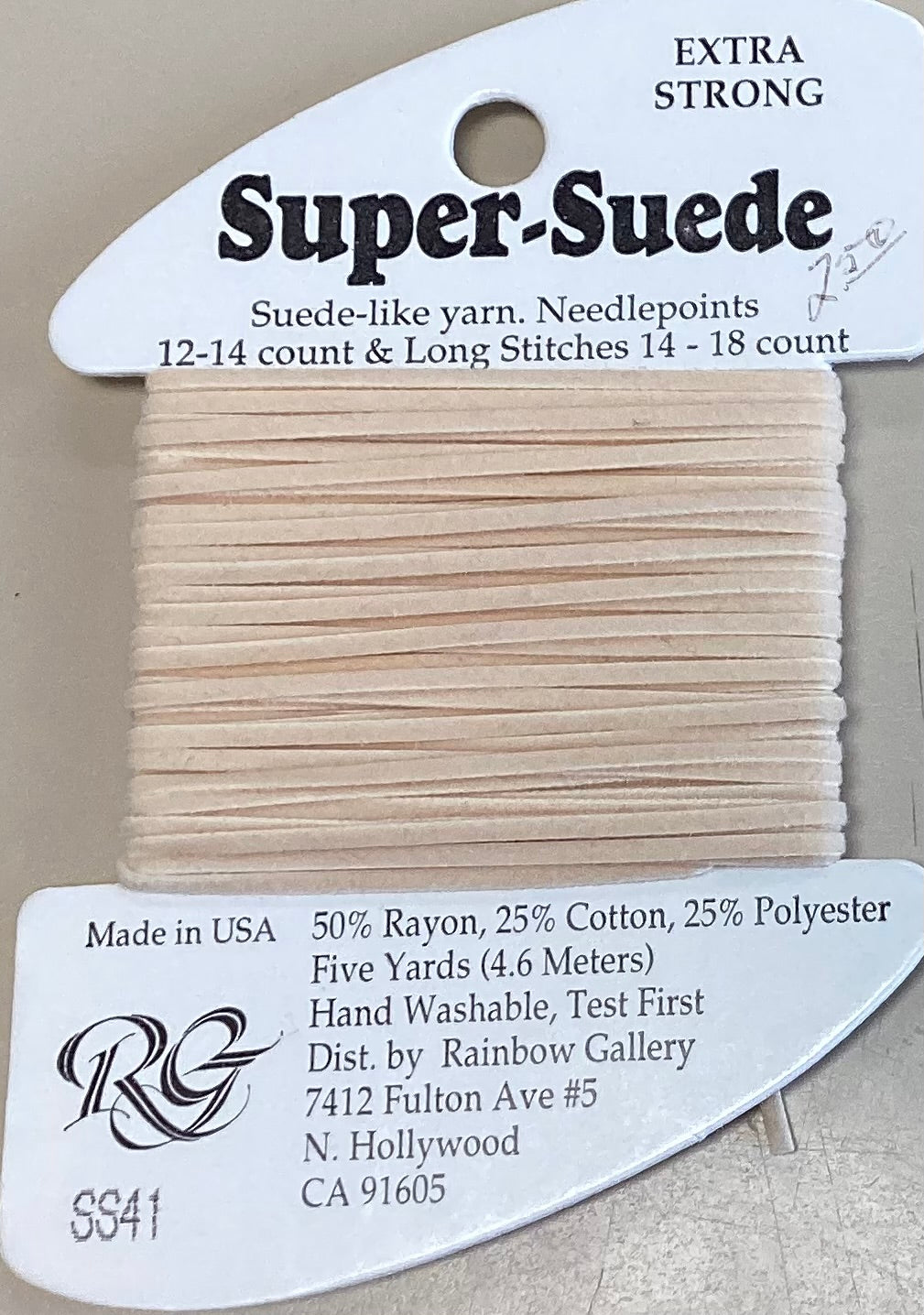 Rainbow Gallery: Super-Suede