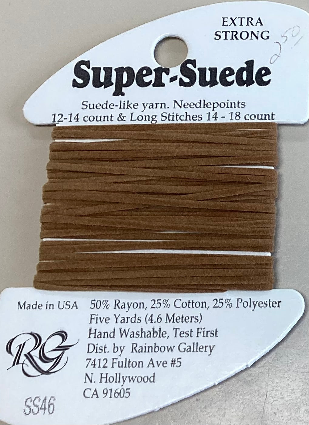 Rainbow Gallery: Super-Suede