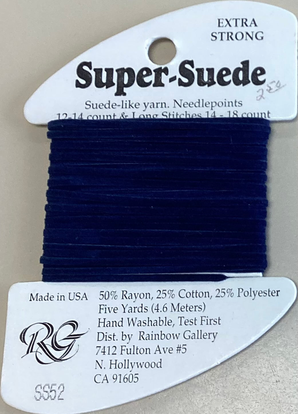 Rainbow Gallery: Super-Suede
