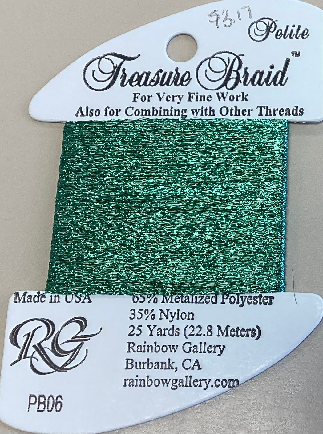 Rainbow Gallery: Petite Treasure Braid