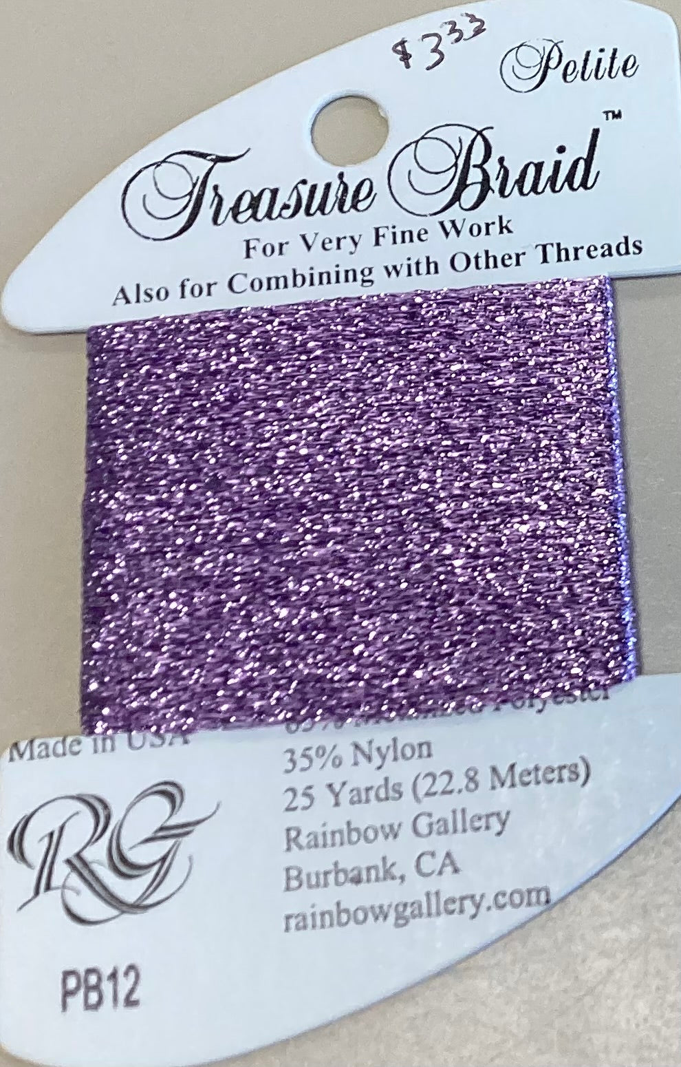 Rainbow Gallery: Petite Treasure Braid