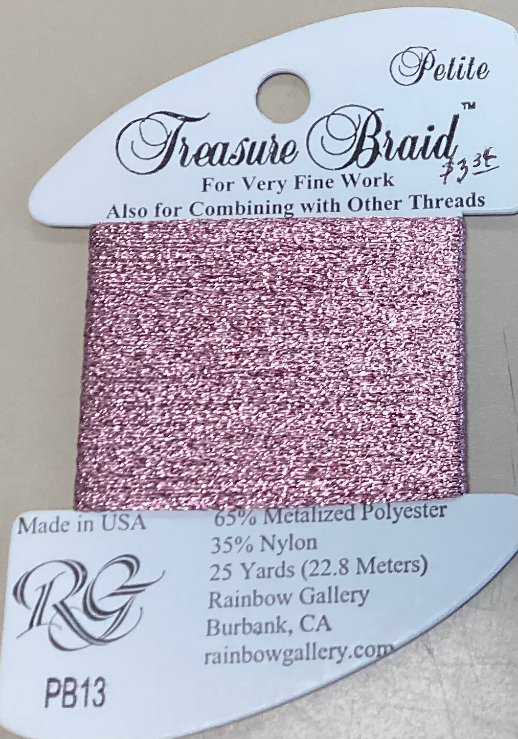 Rainbow Gallery: Petite Treasure Braid