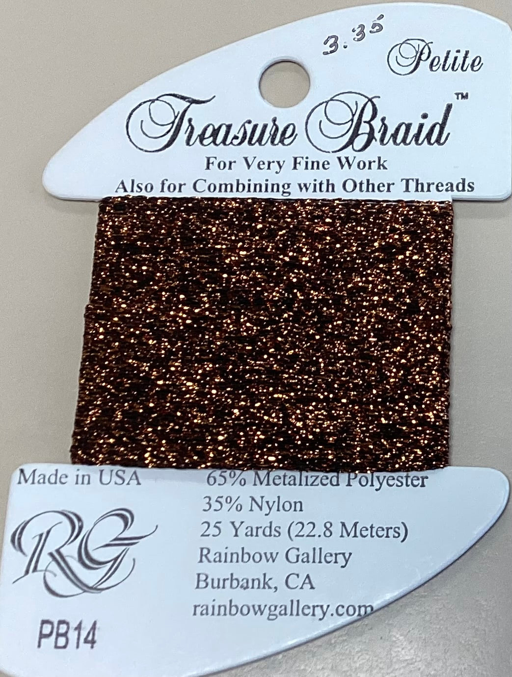 Rainbow Gallery: Petite Treasure Braid
