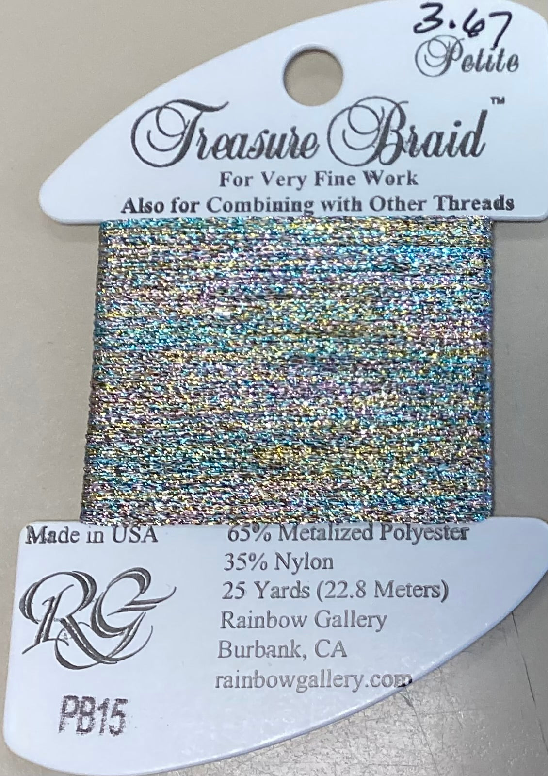 Rainbow Gallery: Petite Treasure Braid