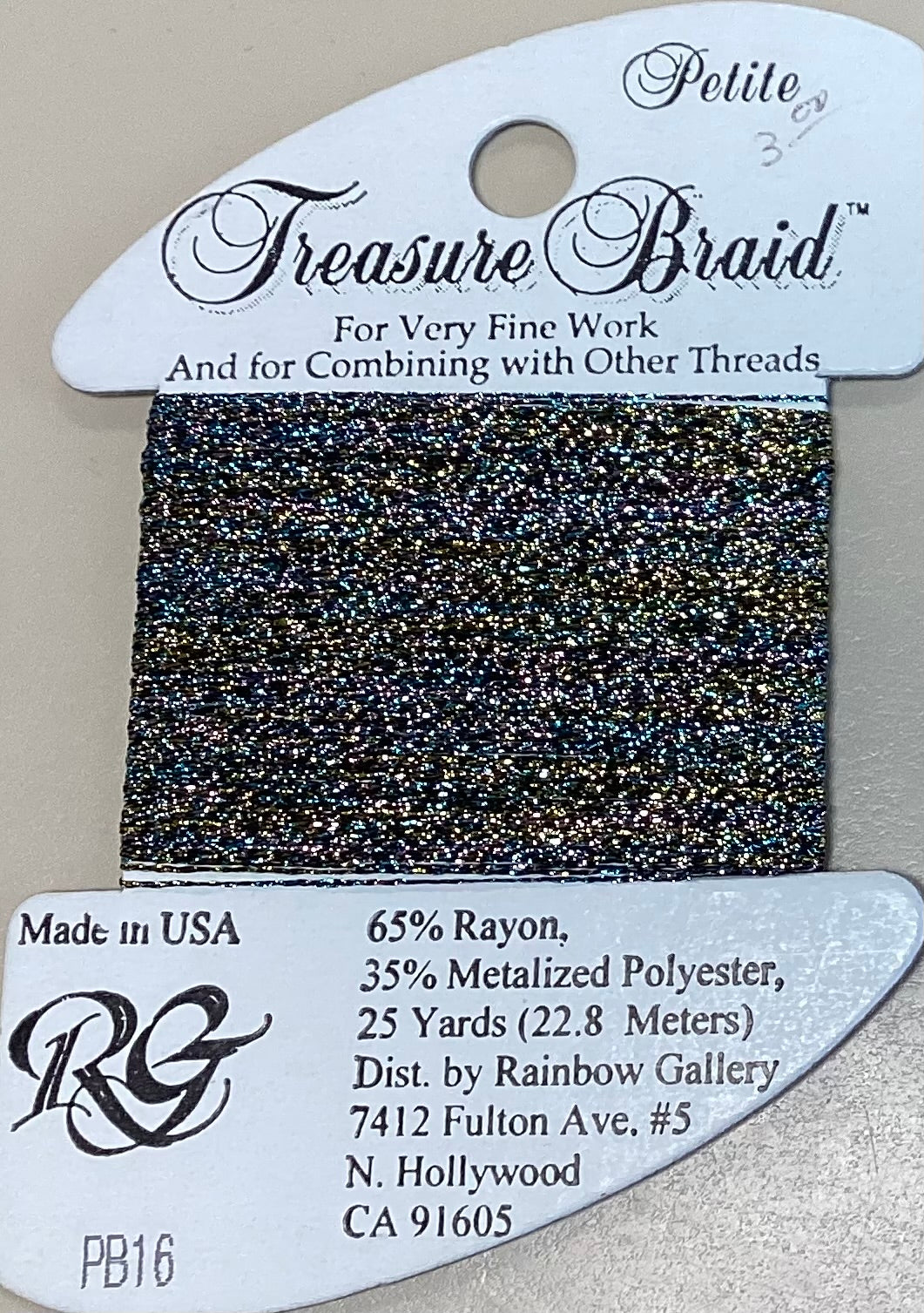 Rainbow Gallery: Petite Treasure Braid