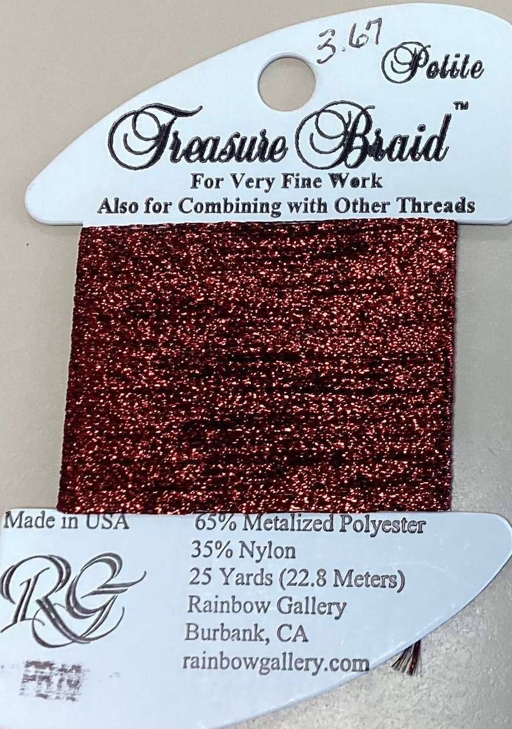 Rainbow Gallery: Petite Treasure Braid