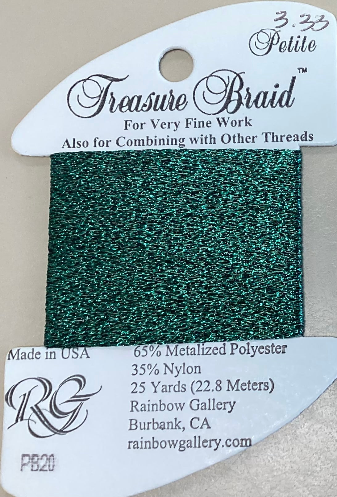 Rainbow Gallery: Petite Treasure Braid