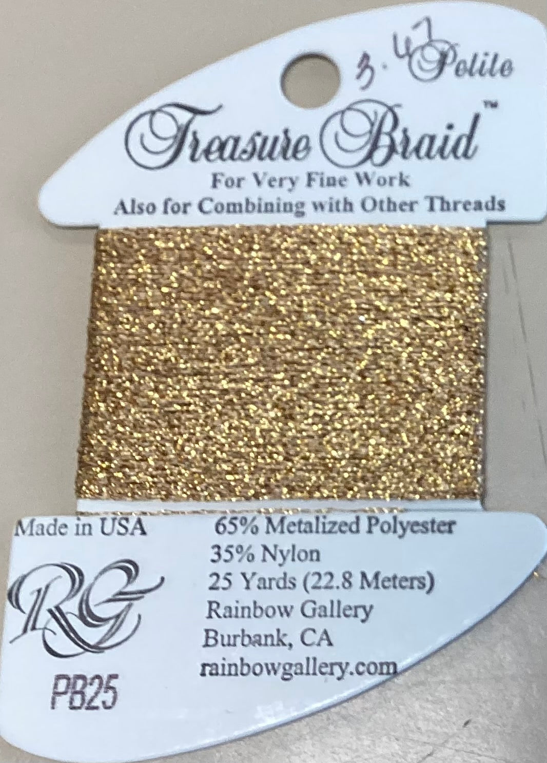 Rainbow Gallery: Petite Treasure Braid