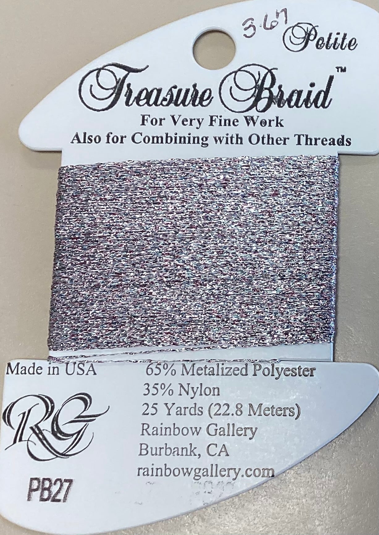 Rainbow Gallery: Petite Treasure Braid