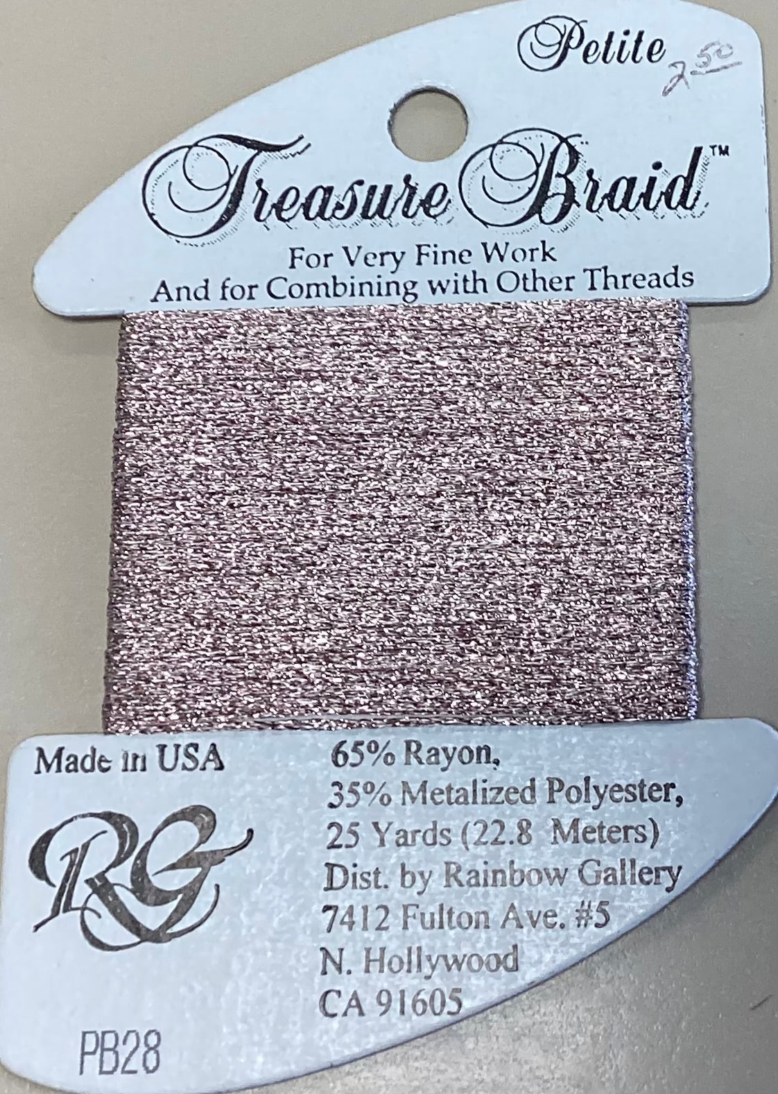Rainbow Gallery: Petite Treasure Braid