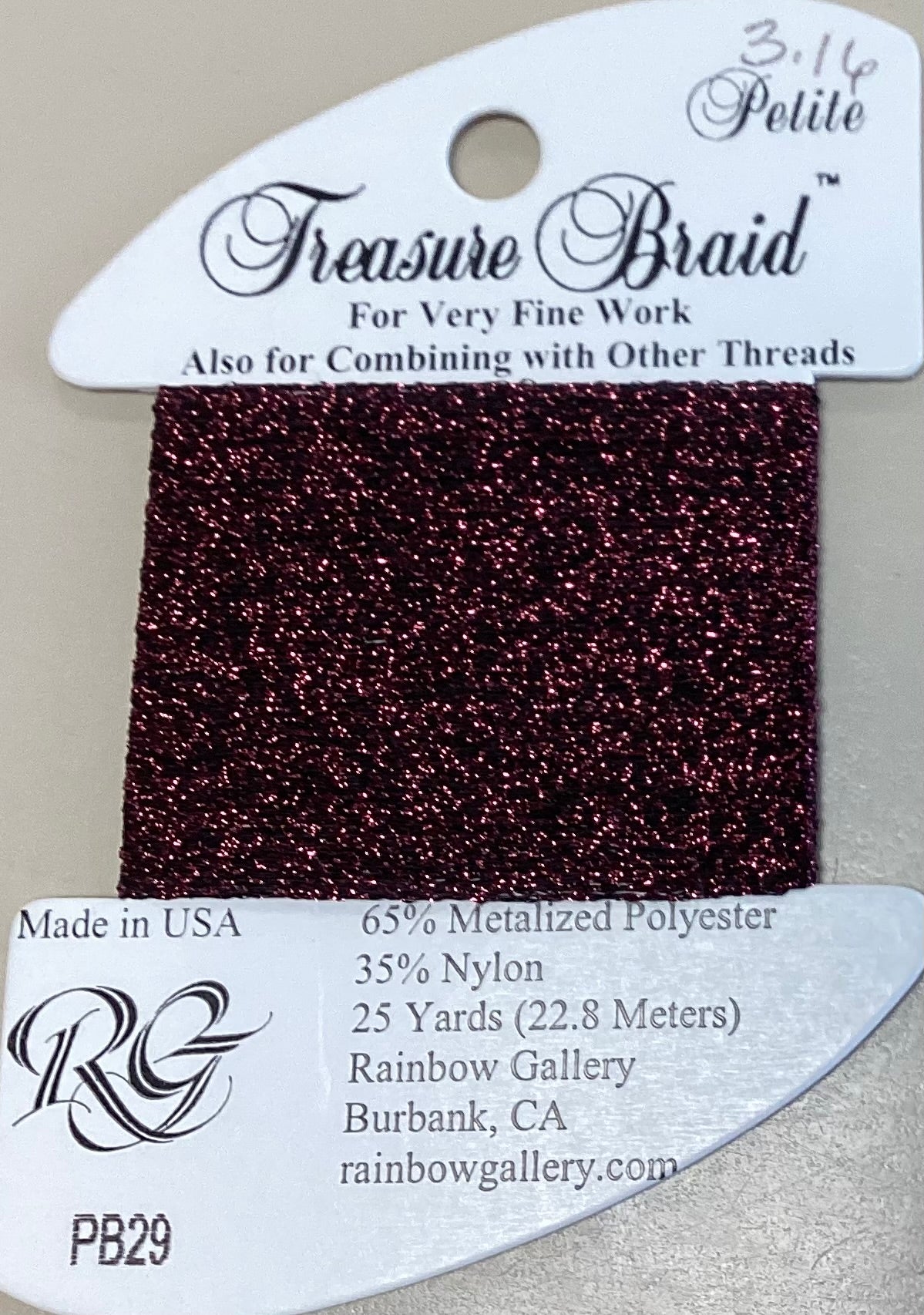 Rainbow Gallery: Petite Treasure Braid