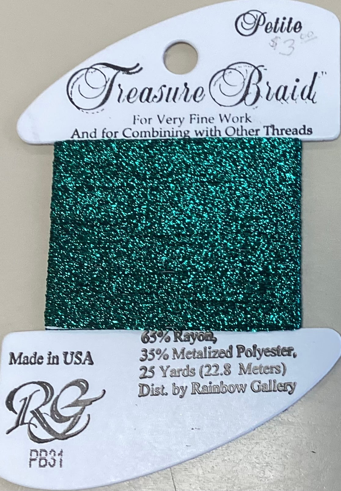 Rainbow Gallery: Petite Treasure Braid