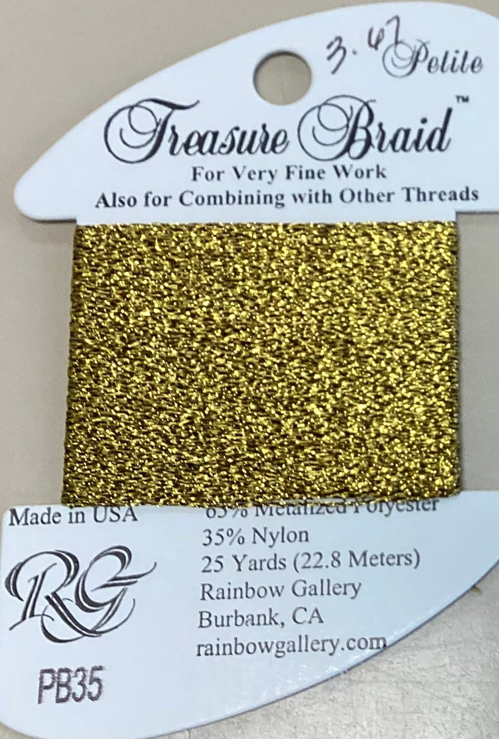 Rainbow Gallery: Petite Treasure Braid