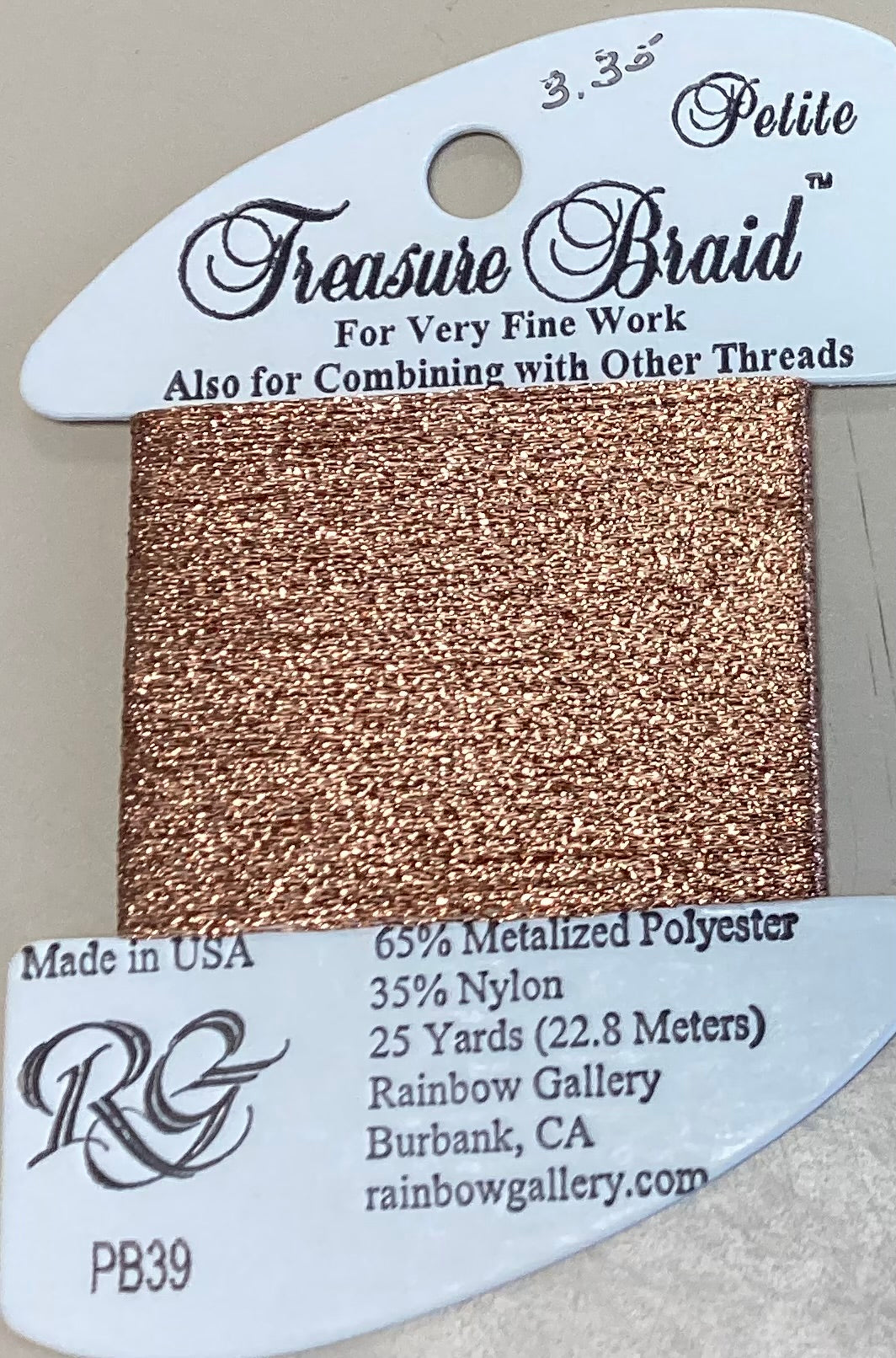 Rainbow Gallery: Petite Treasure Braid