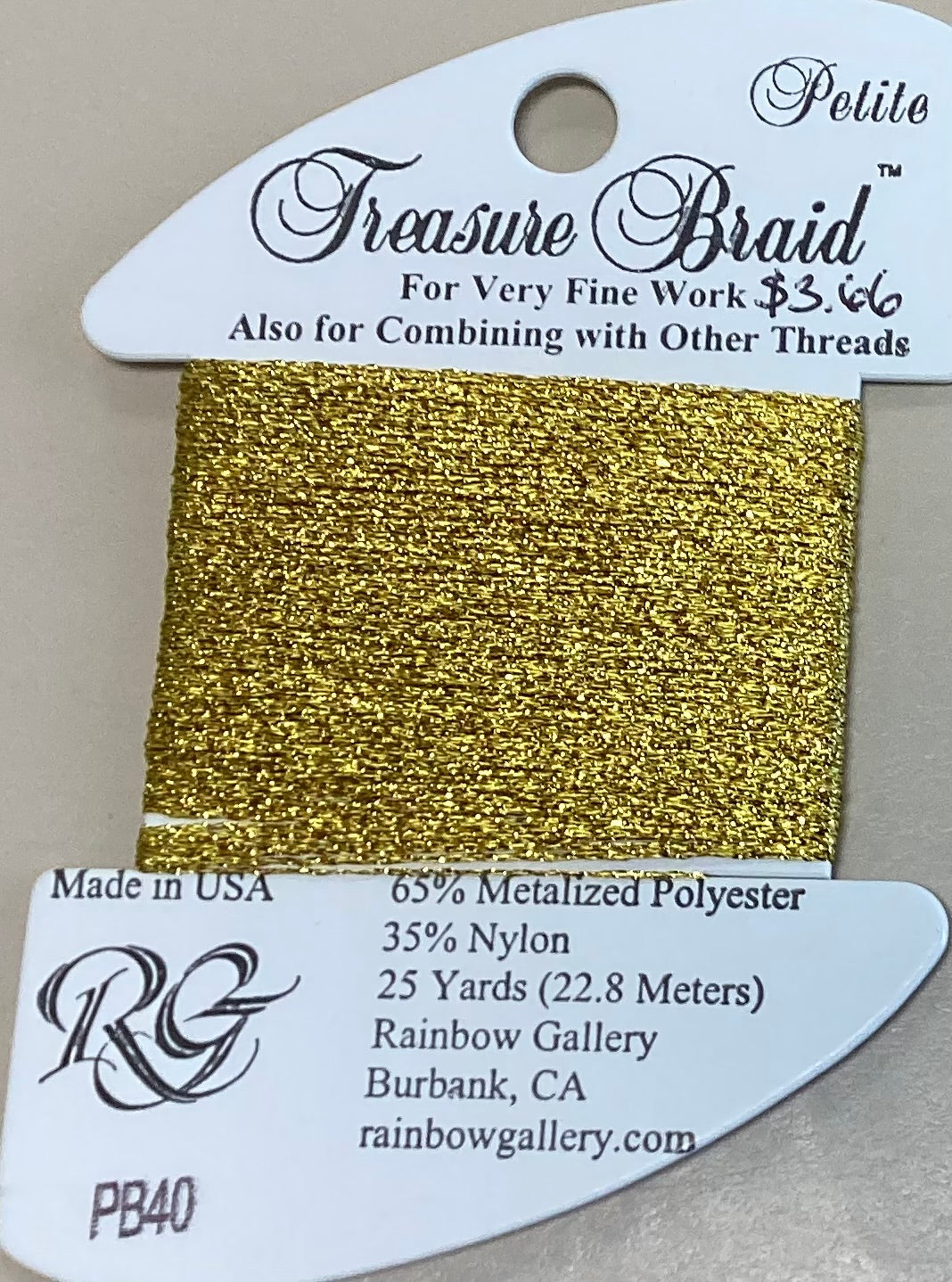 Rainbow Gallery: Petite Treasure Braid