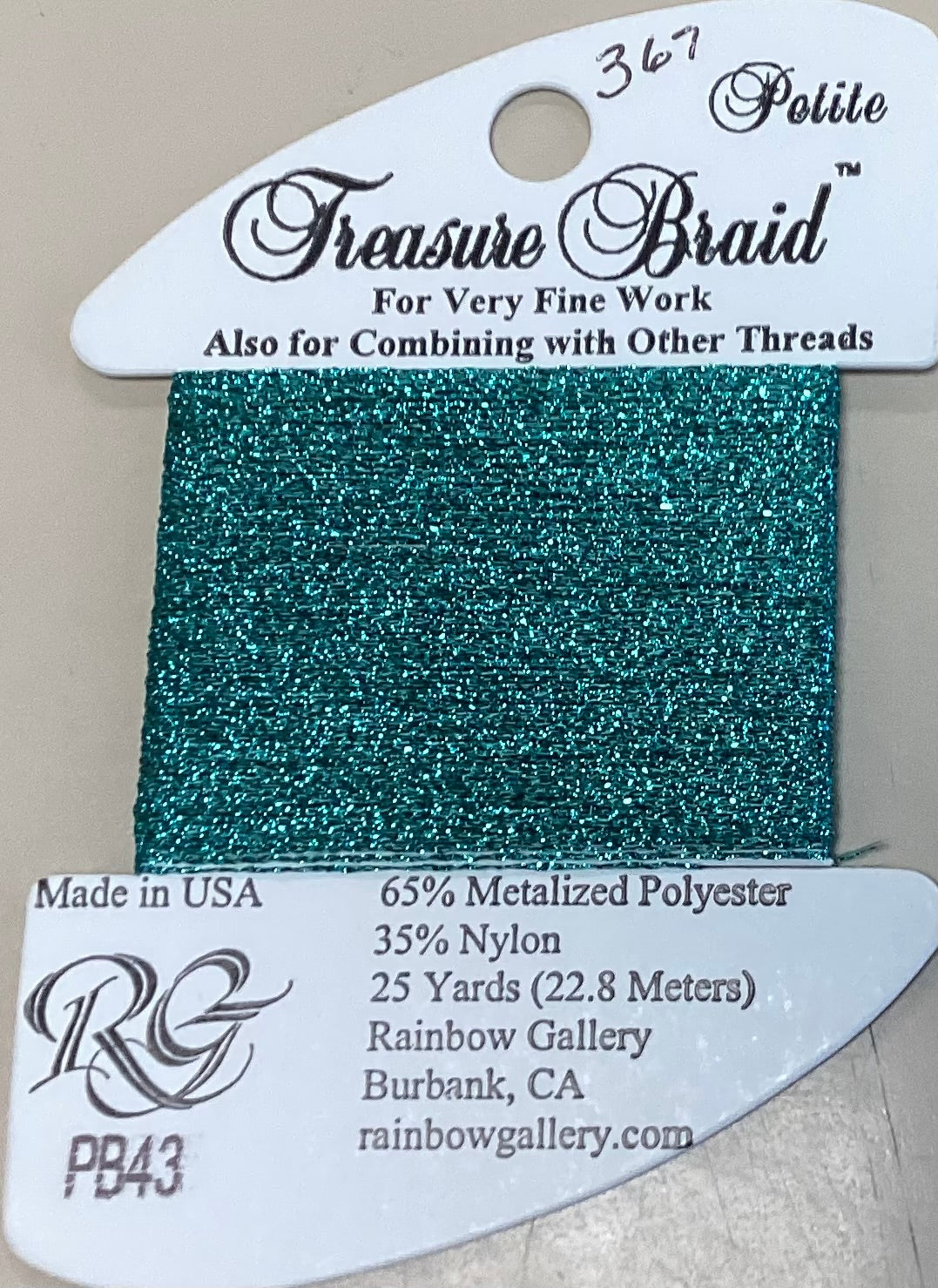 Rainbow Gallery: Petite Treasure Braid