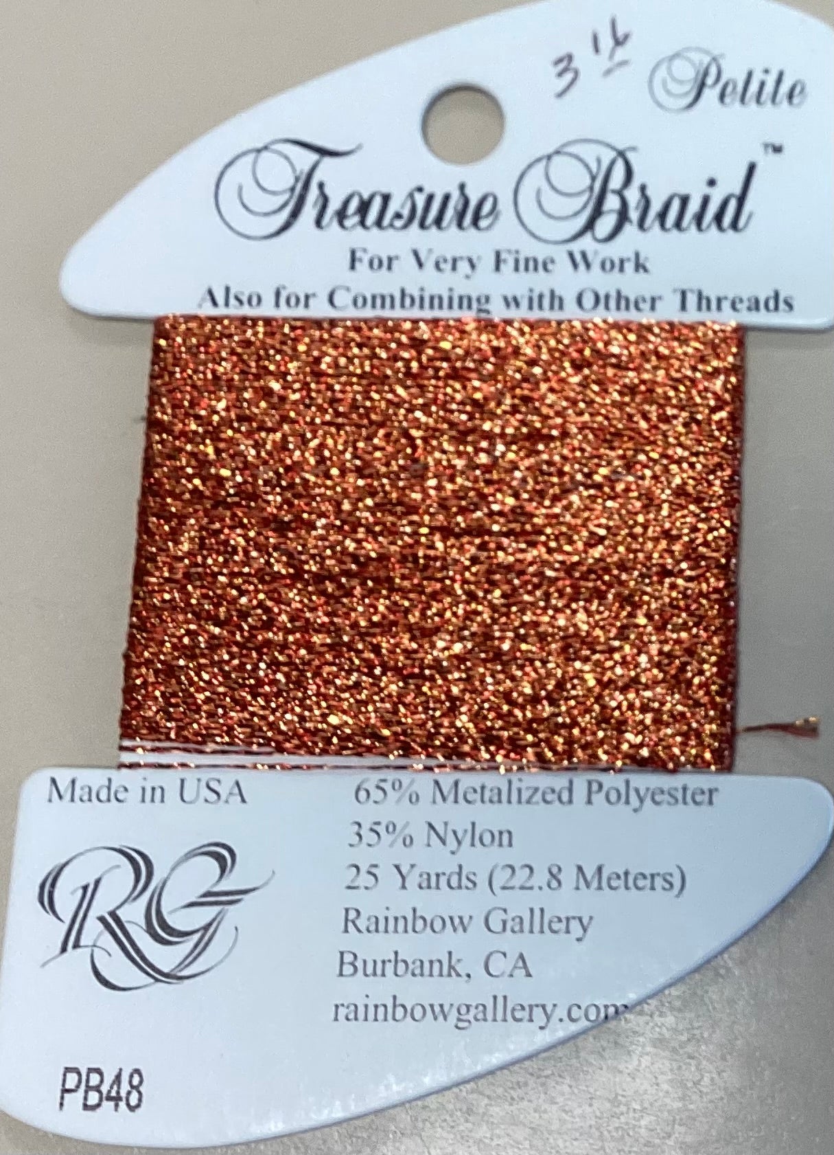 Rainbow Gallery: Petite Treasure Braid