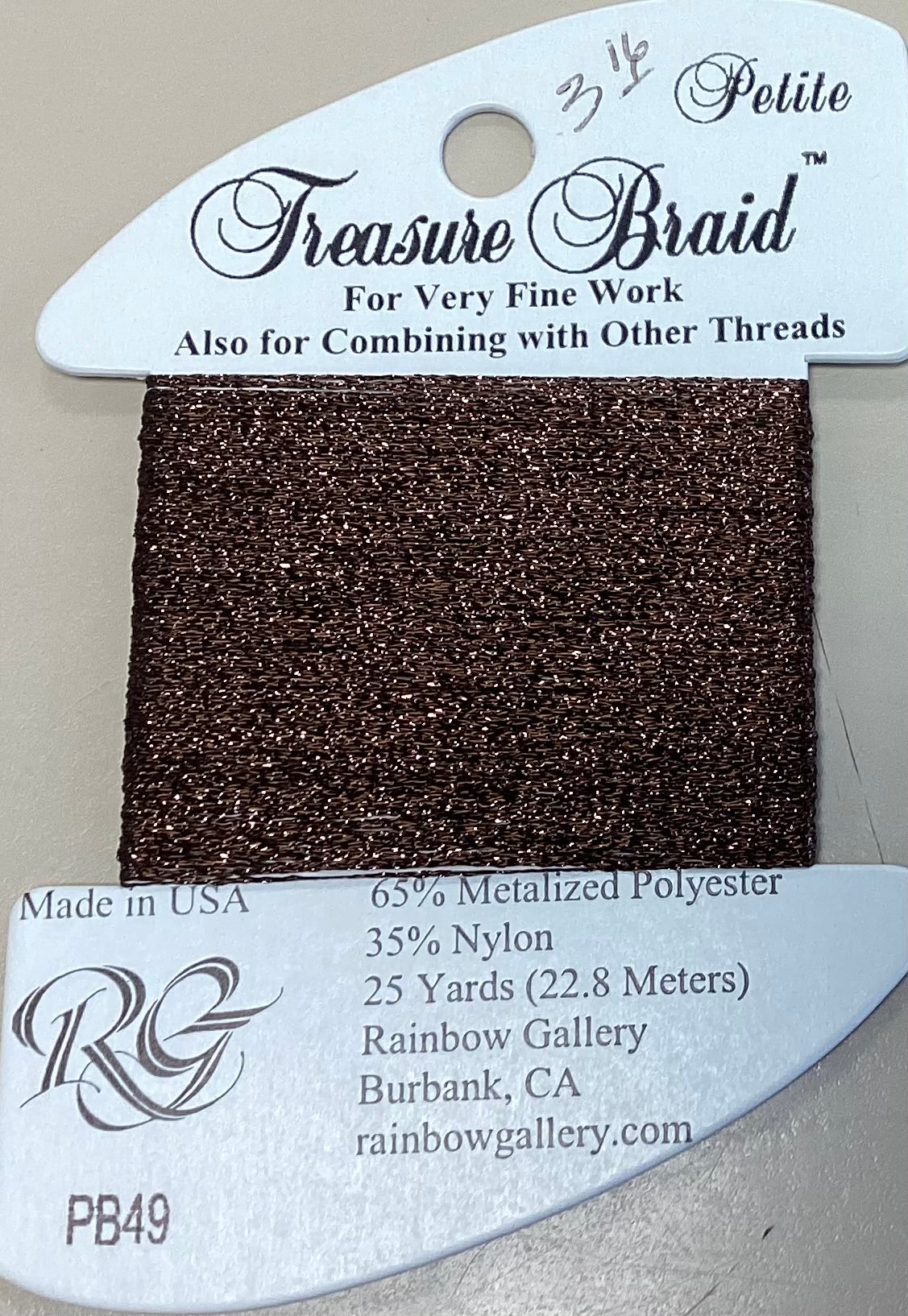 Rainbow Gallery: Petite Treasure Braid